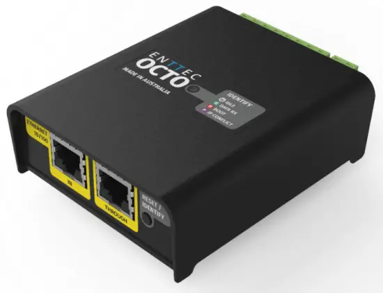 ENTTEC OCTO MK2 8 Universe eDMX to LED Pixel Controller