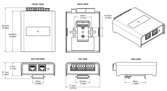 ENTTEC OCTO MK2 8 Universe eDMX to LED Pixel Controller - fig