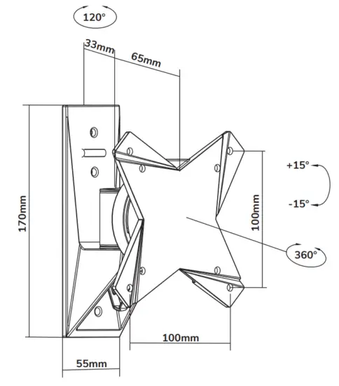 Neomounts FPMA W812 TV Wall Mount