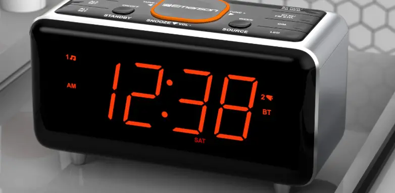 Emerson Cks1521 Smartset Clock Radio With Bluetooth Speaker Owner's Manual