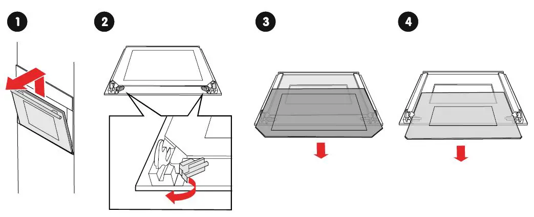ELVITA CUI4724S White Convection Oven with Meat Thermometer 11