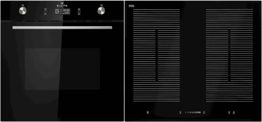 Elvita Cui4724s White Convection Oven With Meat Thermometer User Manual