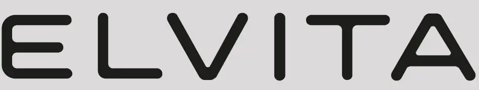 ELVITA CUI4724S White Convection Oven with Meat Thermometer LOGO