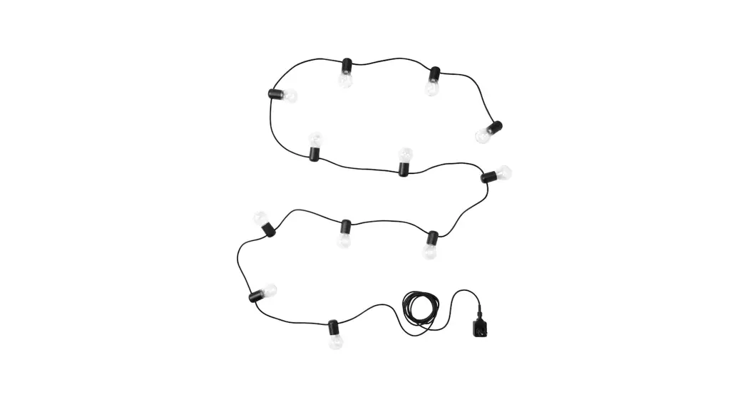 Ikea J2113 Svartra Led String Light With 12 Lights Instruction Manual