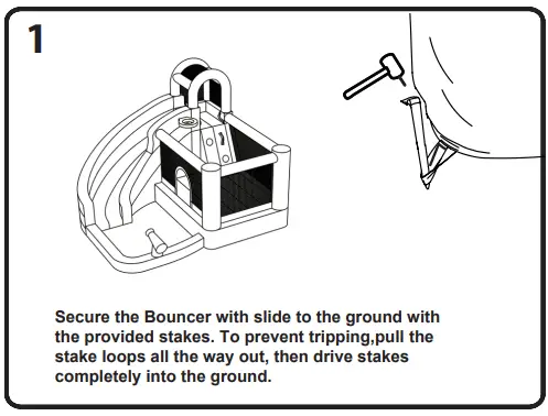 Staking the Bouncer with Slide