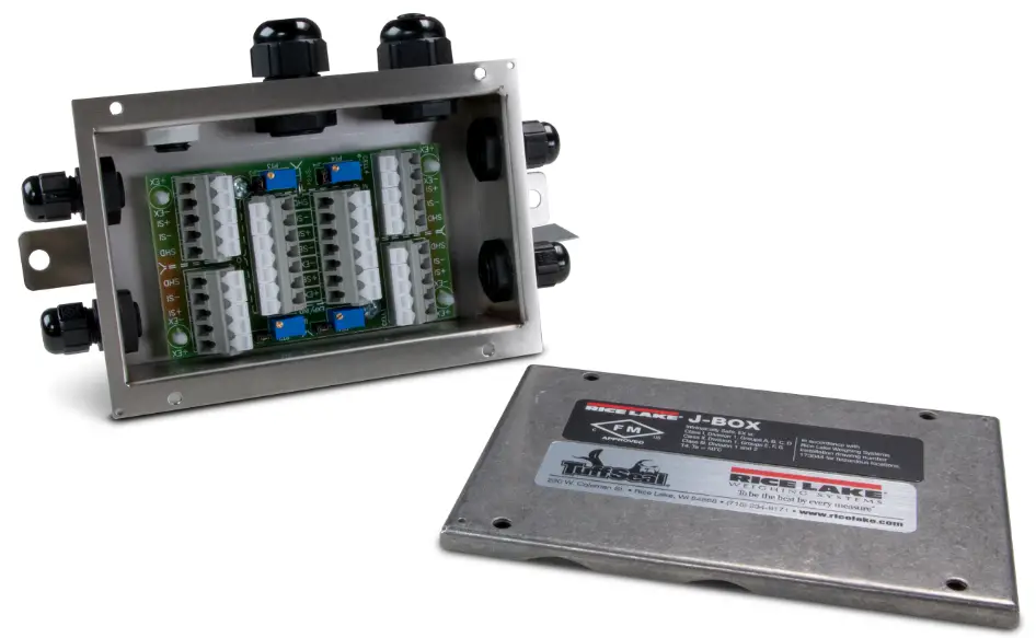 RICE LAKE JB4ES TuffSeal Light to Mid Range Capacity Junction Box