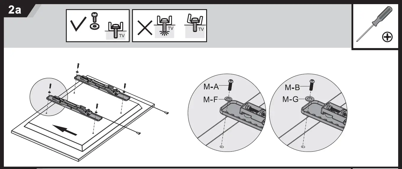 nedis TVWM5130BK Tiltable TV Wall Mount 04