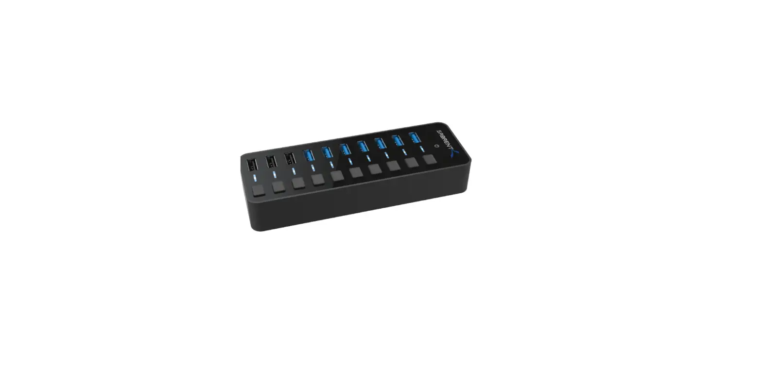 Sabrent Hb-b7c3 Usb 3.0 Hub With Power Switches User Manual