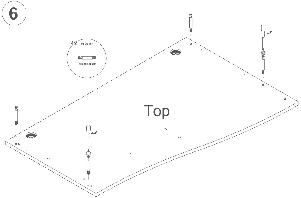 dams MSWL LH Wave Desk - 16