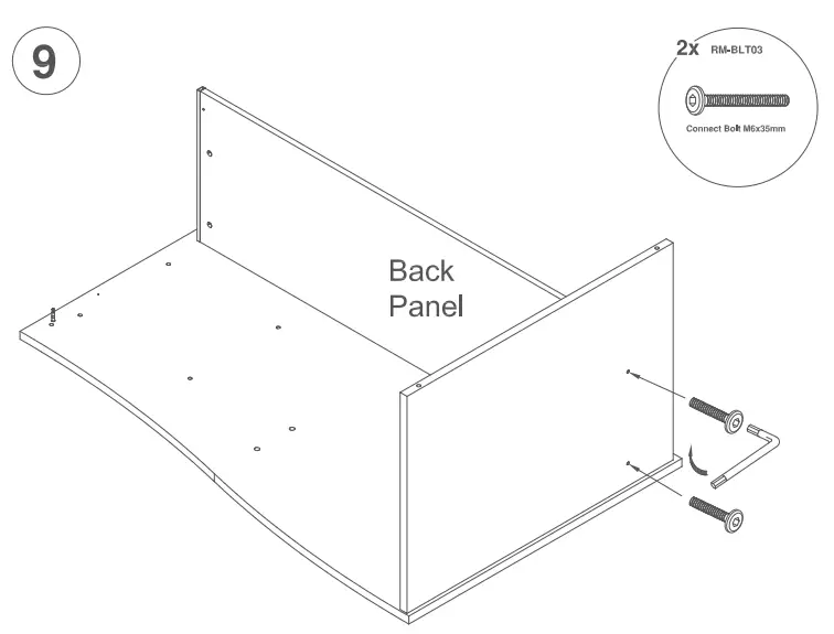 dams MSWL LH Wave Desk - 19