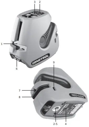 CONDTROL NEO G220 Set Laser Levels-fig2