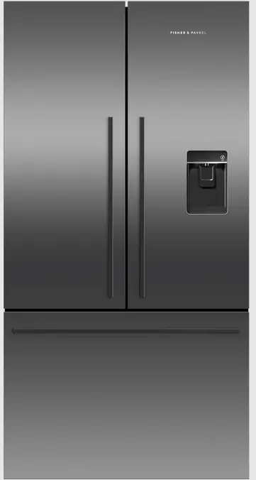 Fisher paykel RF201ADUSB5 Freestanding French Door Refrigerator Freezer