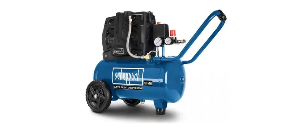 Scheppach Hc25si Portable Super Silent Air Compressor Instruction Manual