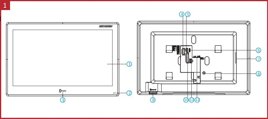 HIKVISION-DS-KH9510-WTE1-B-Network-Indoor-Station-FIG-1