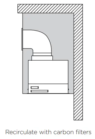 FISHER PAYKEL HP90IHCB3 Built In Integrated Cooker Hood - Fig 7