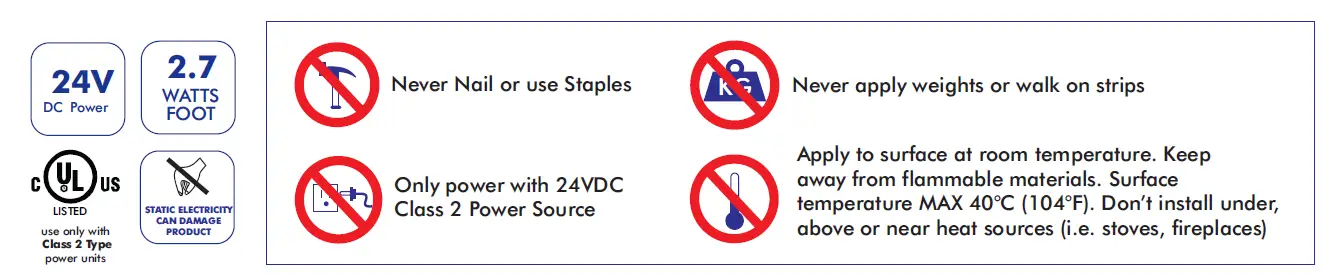 LED WORLD FA60M51-10M-24V-RGBW Long Run RGBW LED Flex Strip fig 10