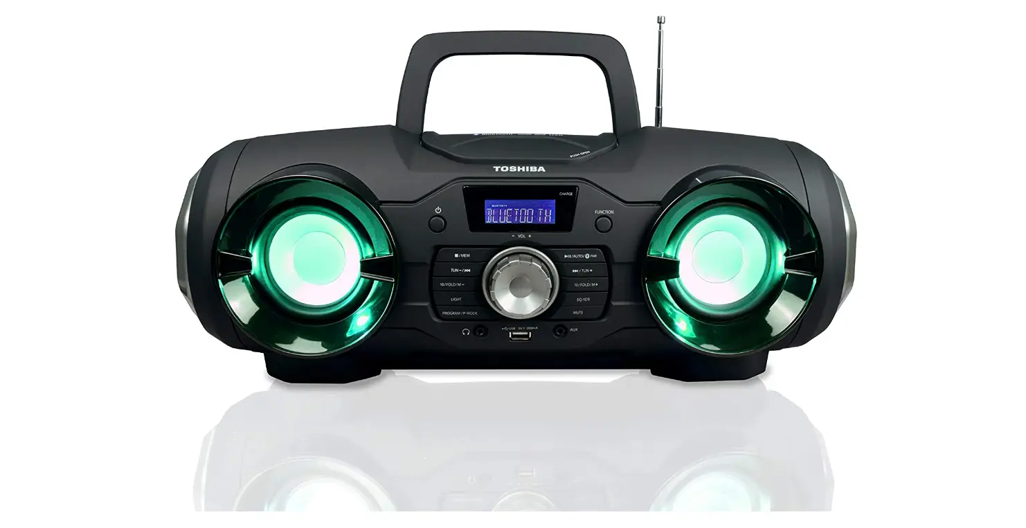 Toshiba Wireless Bluetooth Boombox Speaker-complete Feature