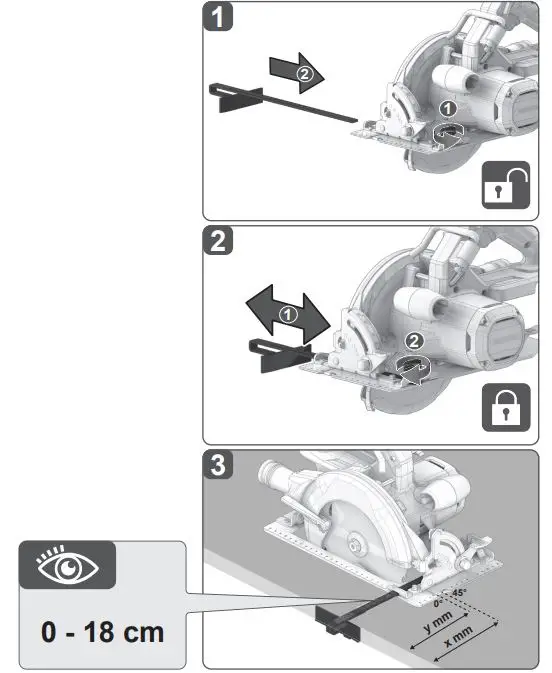 AEG BKS18BL2 190mm Circular Saw fig (10)