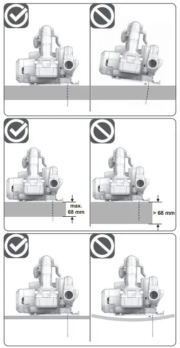 AEG BKS18BL2 190mm Circular Saw fig (18)
