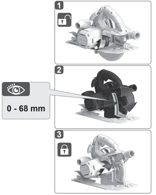 AEG BKS18BL2 190mm Circular Saw fig (8)
