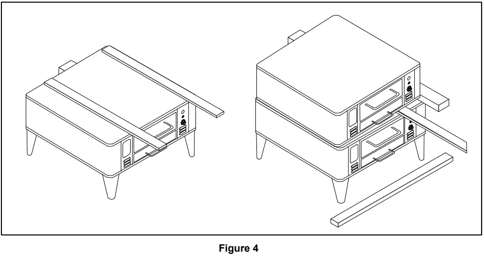 BLODGETT 966 Double 900 Series Gas Baking or Roasting Double Deck Oven - FIG 4