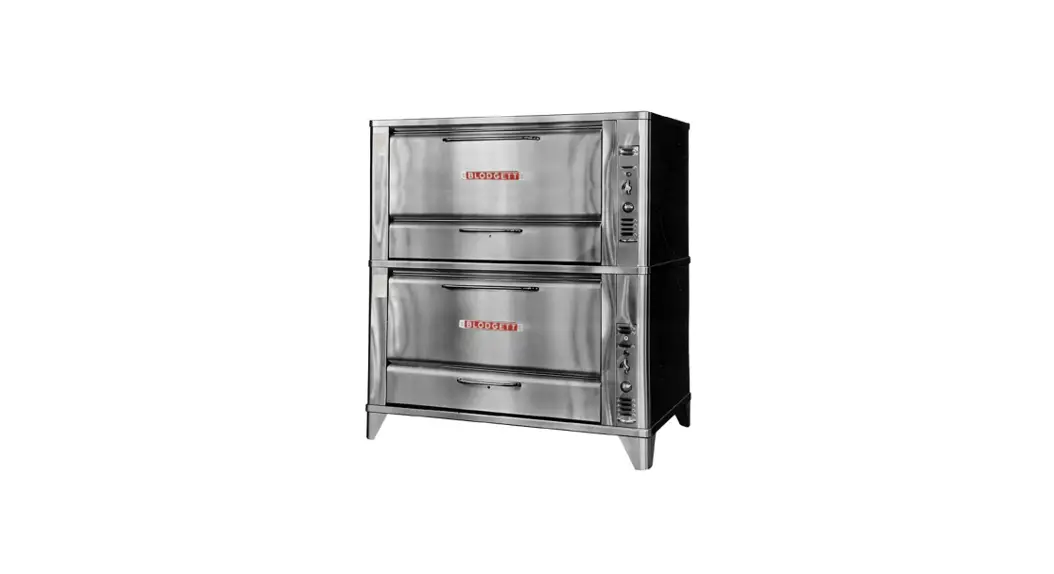 Blodgett 966 Double 900 Series Gas Baking Or Roasting Double Deck Oven User Manual