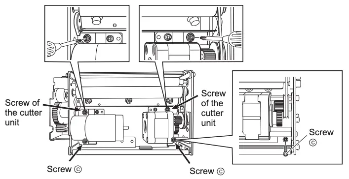 Installing the Cutter Unit Figure 10