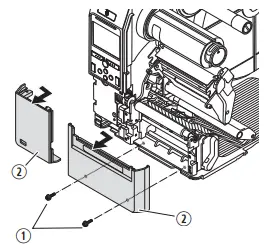 Installing the Cutter Unit Figure 2