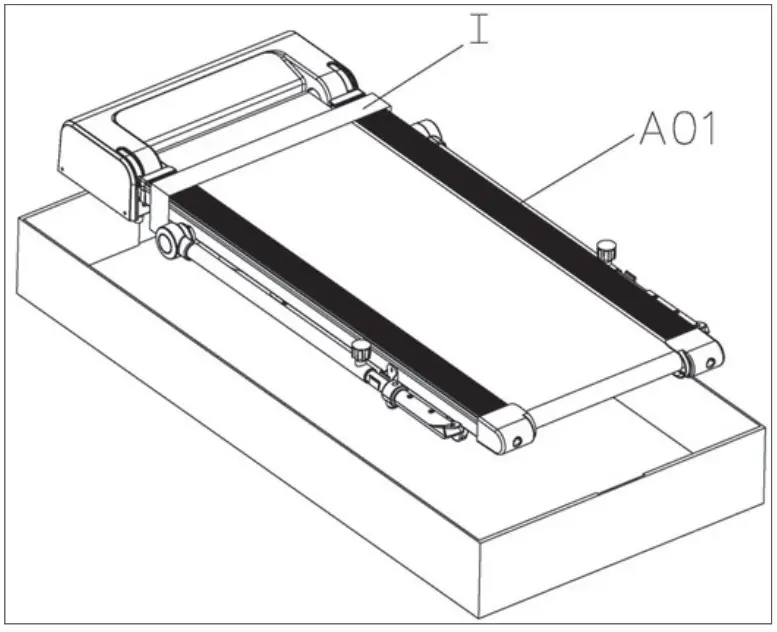 inshape 17066 Walking Treadmill - Fig 2