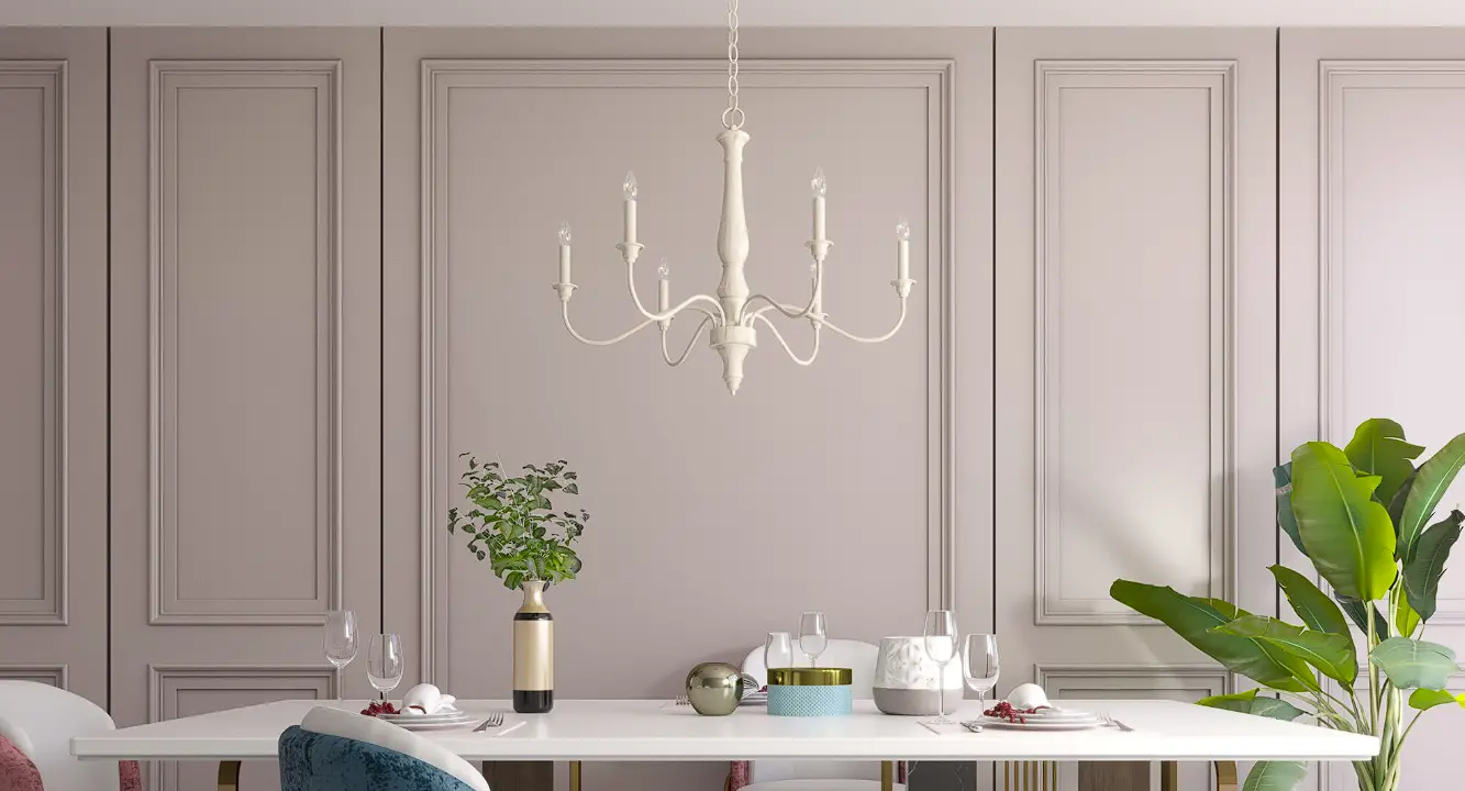 Hunter 19476 6 Light Chandelier Instruction Manual