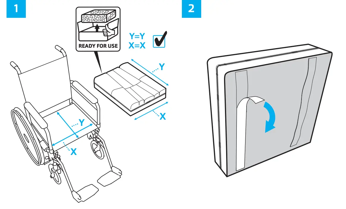 VICAIR Vector O2 Wheelchair Cushion