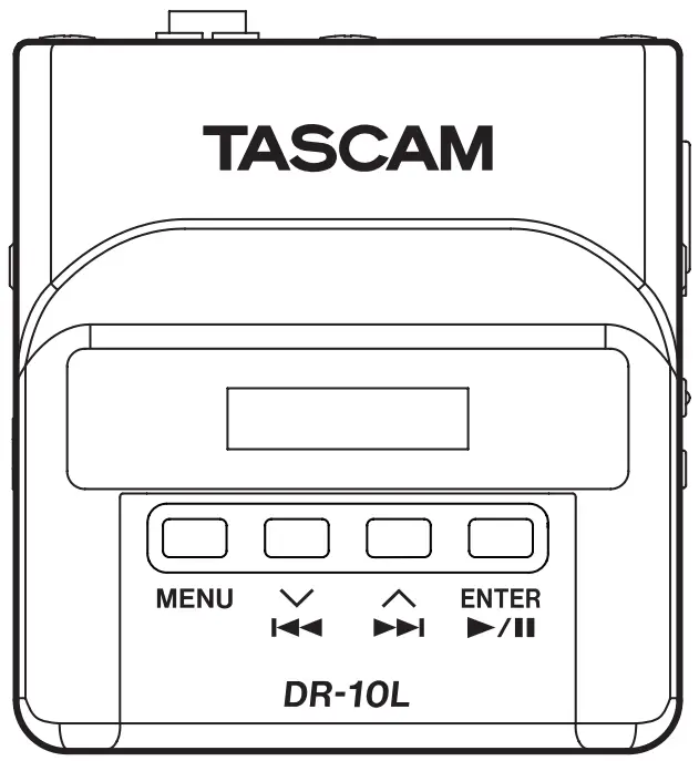 Tascam DR-10L Portable Digital Audio Recorder-PROIXDUCT