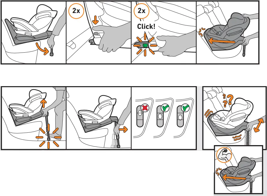 BeSafe iZi Turn B i Size Baby Car Seat - fig 1