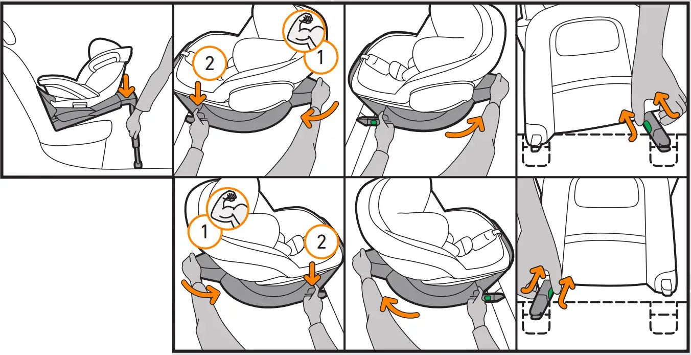 BeSafe iZi Turn B i Size Baby Car Seat - fig 4