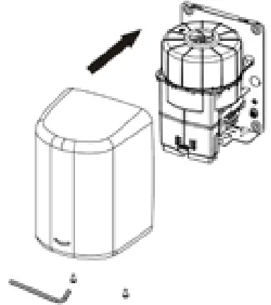DAN DRYER 346 Turbo Low Noise Hand Dryer - Attach 1