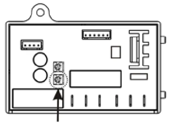 DAN DRYER 346 Turbo Low Noise Hand Dryer - SENSOR RANGE ADJUSTMENT