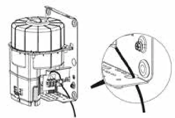 DAN DRYER 346 Turbo Low Noise Hand Dryer - power