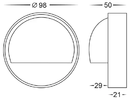 havit-HV2921-Pinta-Black-Step-Lights-with-Eyelid-fig-1
