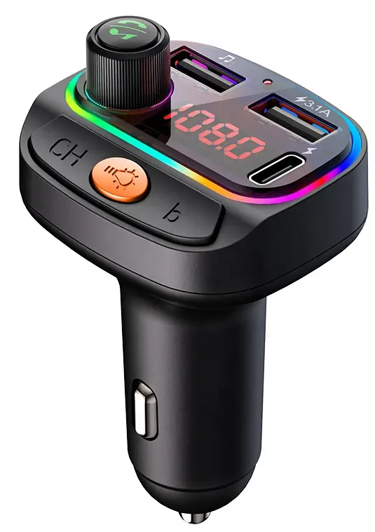 OTTO-C15-Bluetooth-5.0-FM-Transmitter-Car-Kit-MP3-Modulator-Car-Charger-PRODUCT