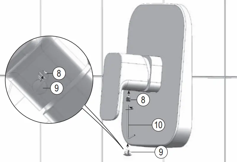 RAVAK Built in Tap Diverter for R Box - Fig 8