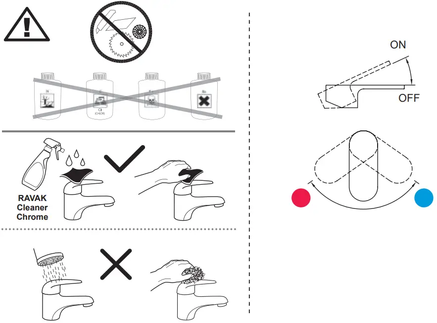 RAVAK Built in Tap Diverter for R Box - Fig 9