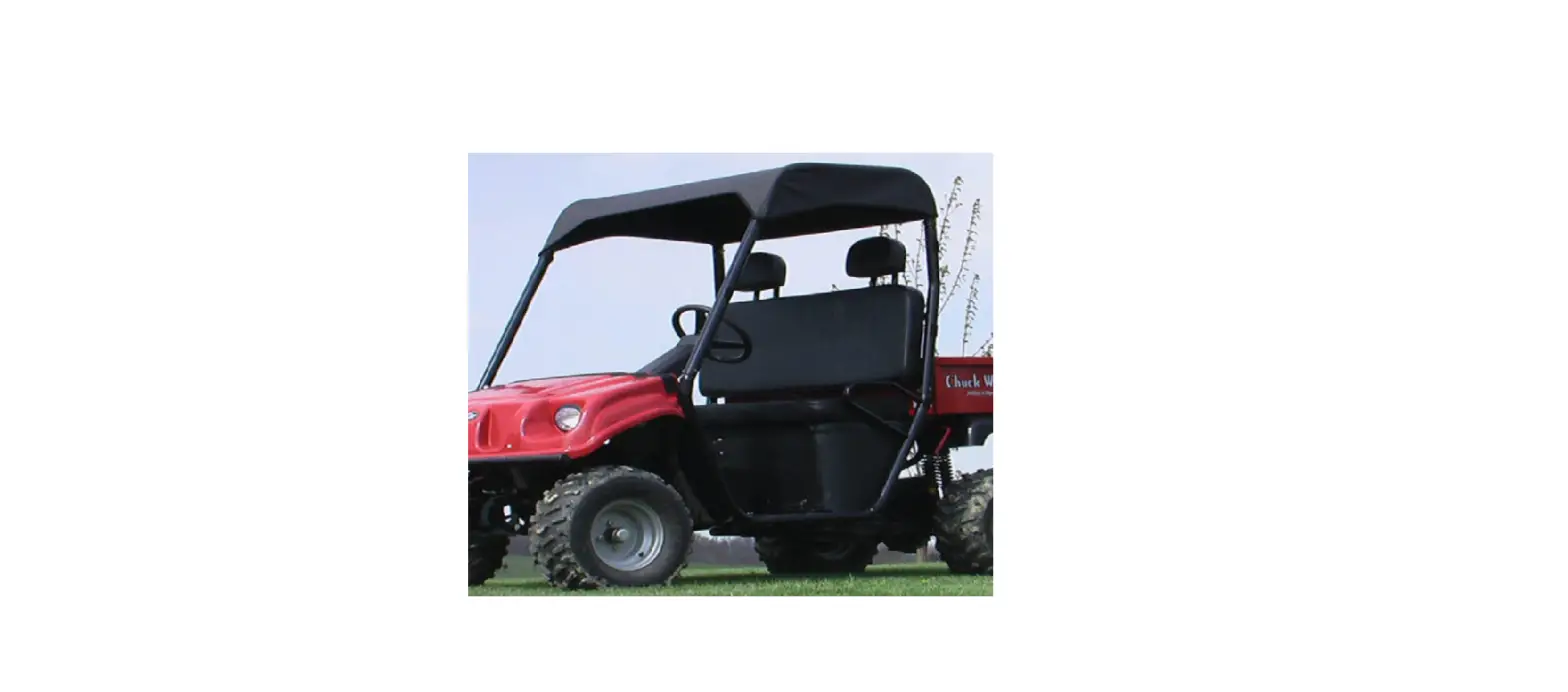 Falcon Ridge As-wagon-fc03 Chuck Wagon Full Cab Enclosure Fits The Oem Windshield Instruction Manual