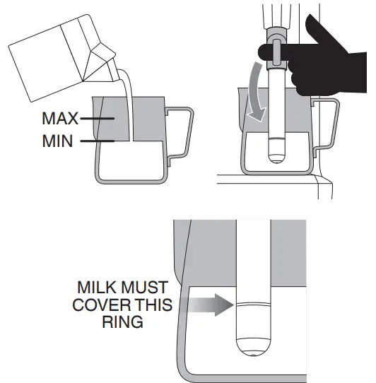 Sage Barista Touch -TEXTURING MILK