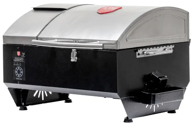 USSC-Grills-USG295SS -Stainless-Steel-Portable-Tailgate-Tabletop-Wood-Pellet-Grill-PRO