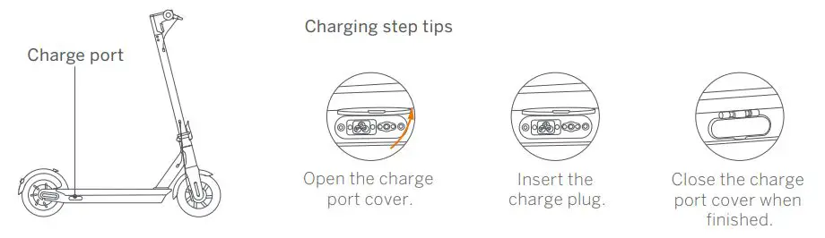 MASERATI MC e-Scooter User Manual - Charging