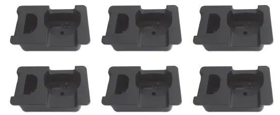 axcom AC-DC-6LC 6 Radio + 6 Battery Rapid Charger fig 2