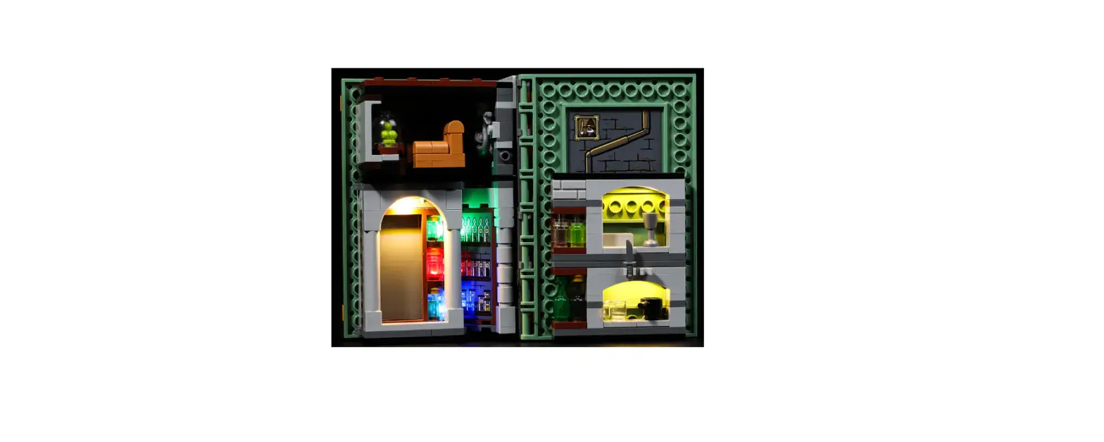 Game Of Bricks 76383 Light Kit For Hogwarts Moment: Potions Class Instruction Manual