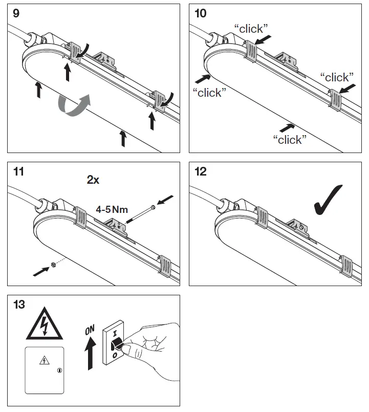 LEDVANCE Damp Proof IP65 1500mm 46W-4000K neutral white 4