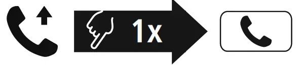 hama 00184146 My Voice 1500 Bluetooth Mono Headset - call1