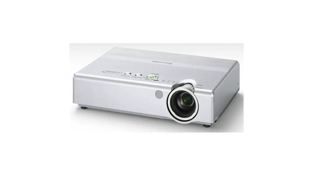 Panasonic Pt-lb60u Lcd Smart Projector Instructions Manual